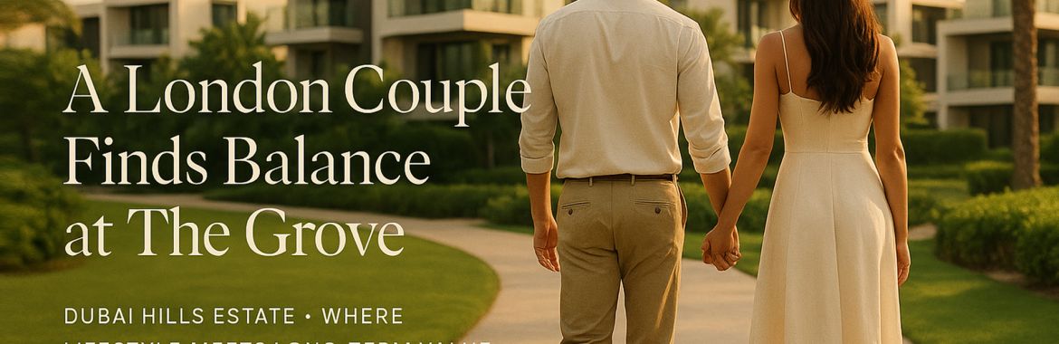 Case Study: A London Couple Finds Balance at The Grove, Dubai Hills Estate – Where Lifestyle Meets Long-Term Value
