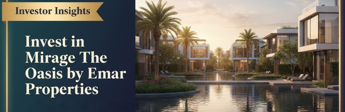 Invest in Mirage The Oasis by Emaar Properties from UK