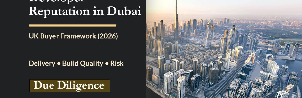 Developer Reputation in Dubai (UK Buyer Framework 2026): How to Assess Delivery History, Build Quality & Risk Without Guesswork