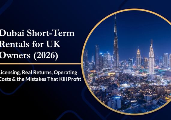 Dubai Short-Term Rentals for UK Owners (2026): Licensing, Real Returns, Operating Costs & the Mistakes That Kill Profit