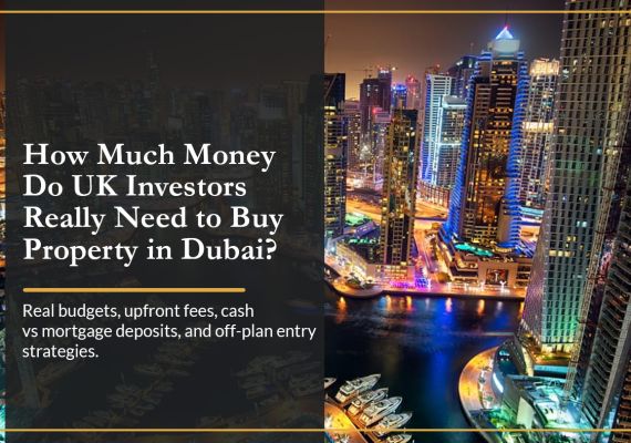 How Much Money Do UK Investors Really Need to Buy Property in Dubai? (2026)