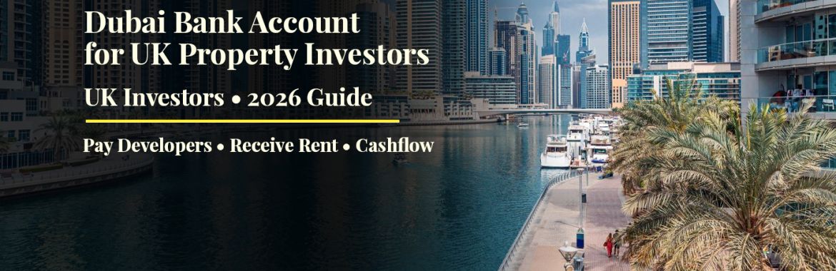 Dubai Bank Account for UK Property Investors (2026): Paying Developers, Receiving Rent & Managing Cashflow Remotely