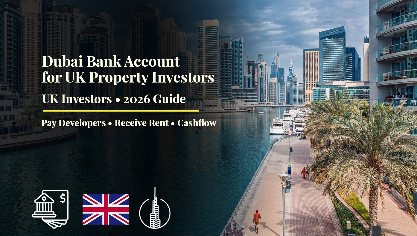 Dubai Bank Account for UK Property Investors (2026): Paying Developers, Receiving Rent & Managing Cashflow Remotely